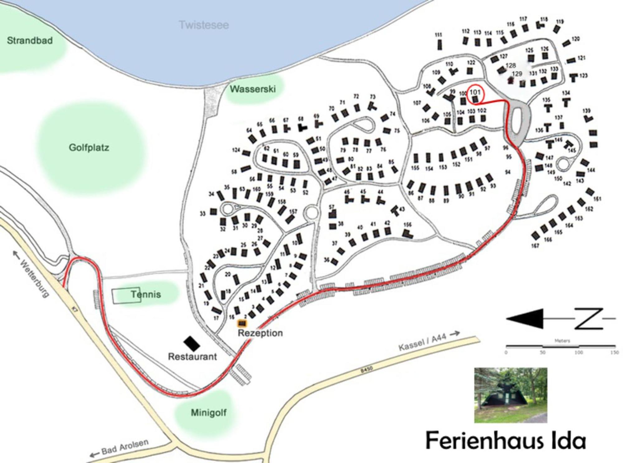 Ferienhaus Ida Am Twistesee Бад Аролзен Екстериор снимка